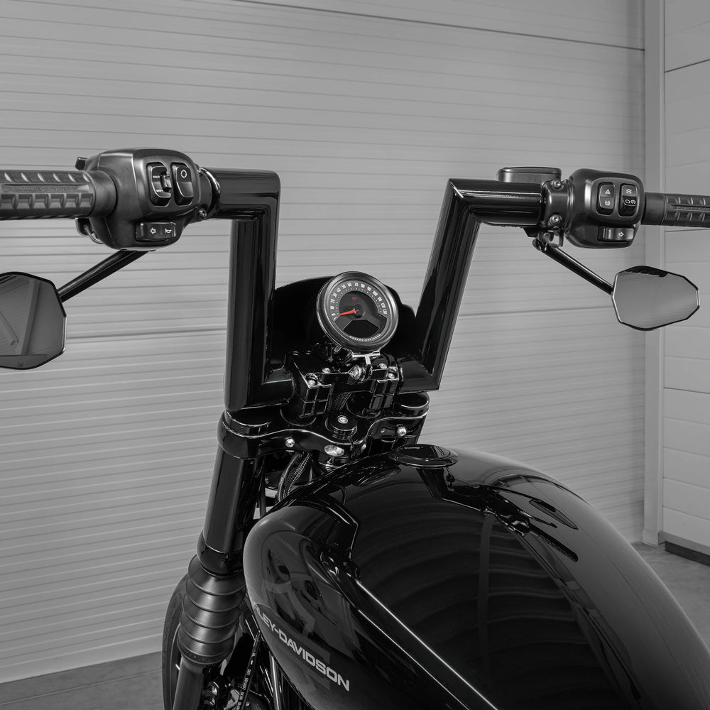 "Maverick" 2" Fat Bars Built for Harleys with 1" Risers