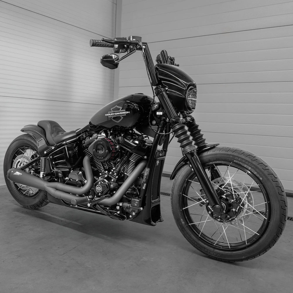 "Maverick" 2" Fat Bars Built for Harleys with 1" Risers