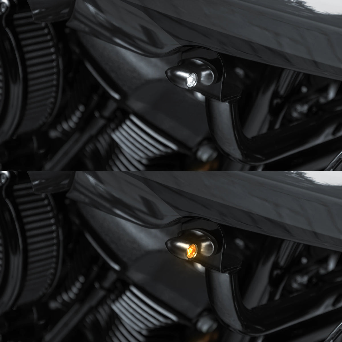Harley-Davidson Low Rider ST FXLRST LED Front Turn Signals – ECE Approved