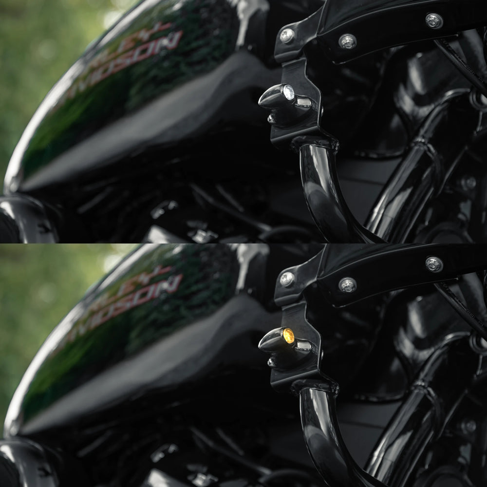 Harley-Davidson Low Rider ST FXLRST LED Front Turn Signals – ECE Approved
