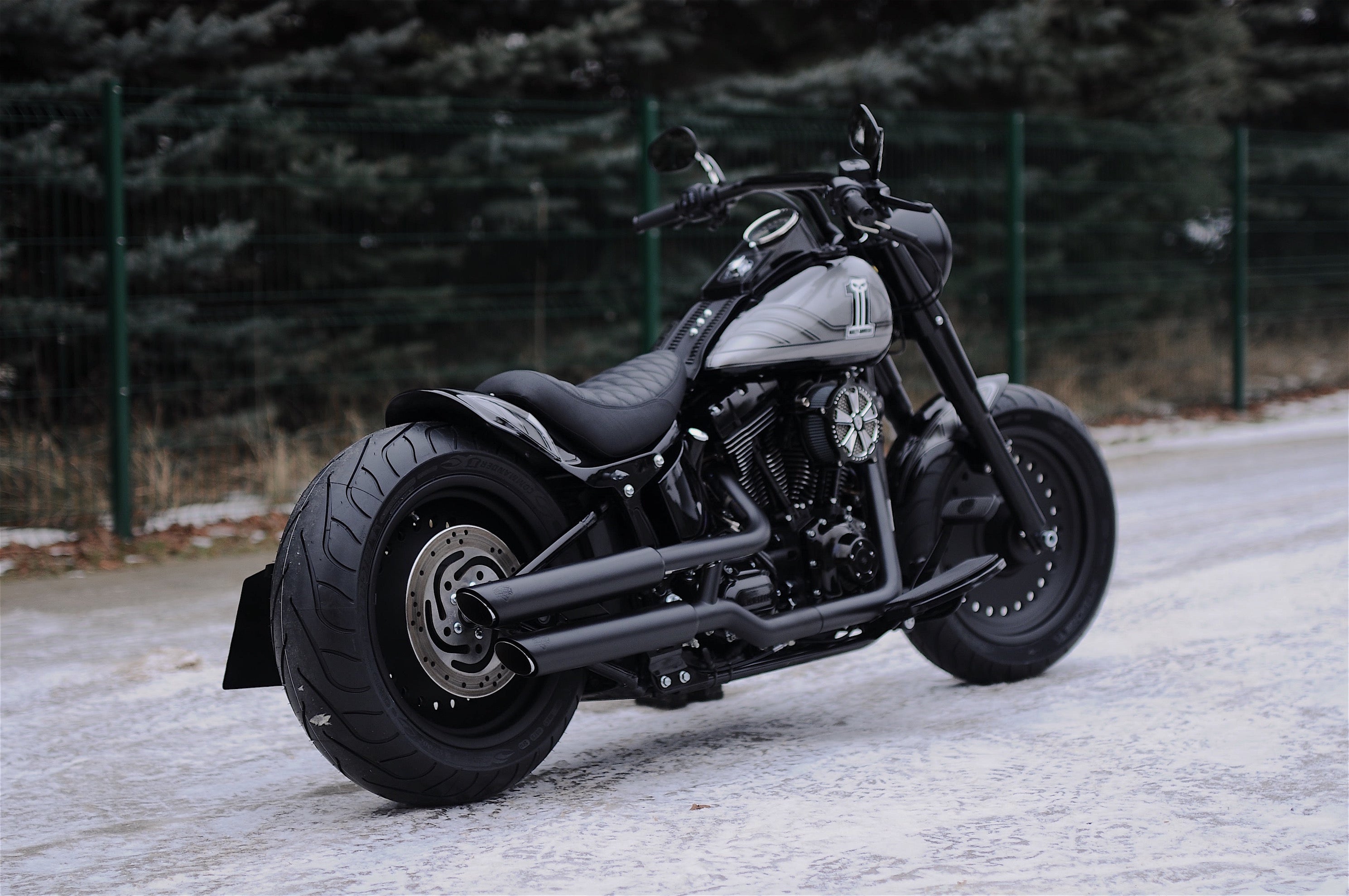 Lowered heritage online softail