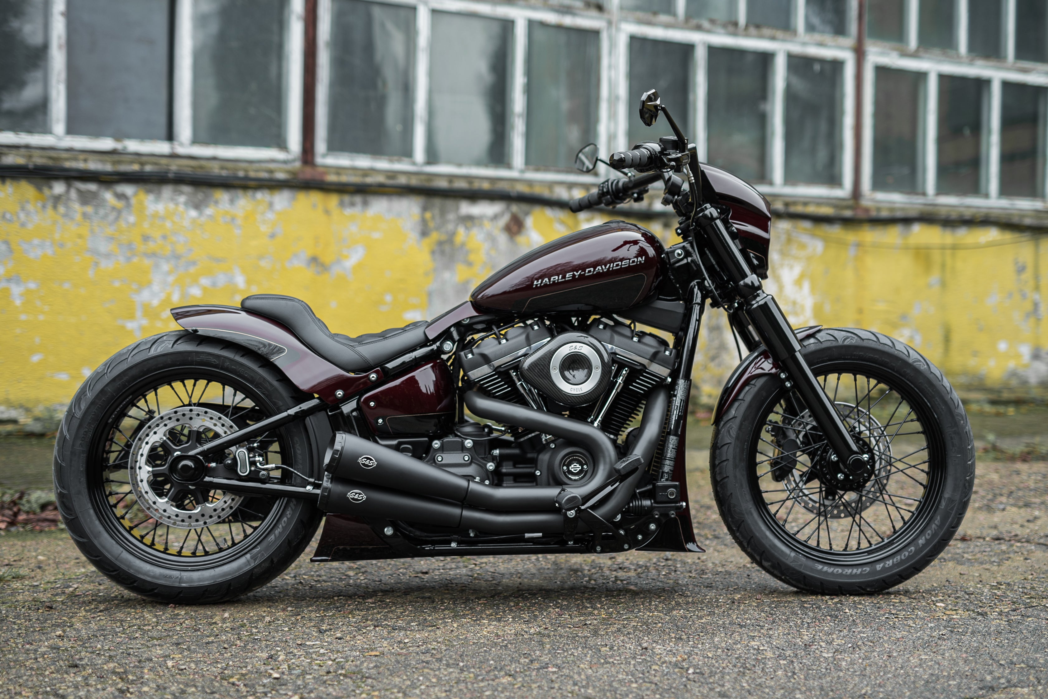 Softail bobber rear deals fender