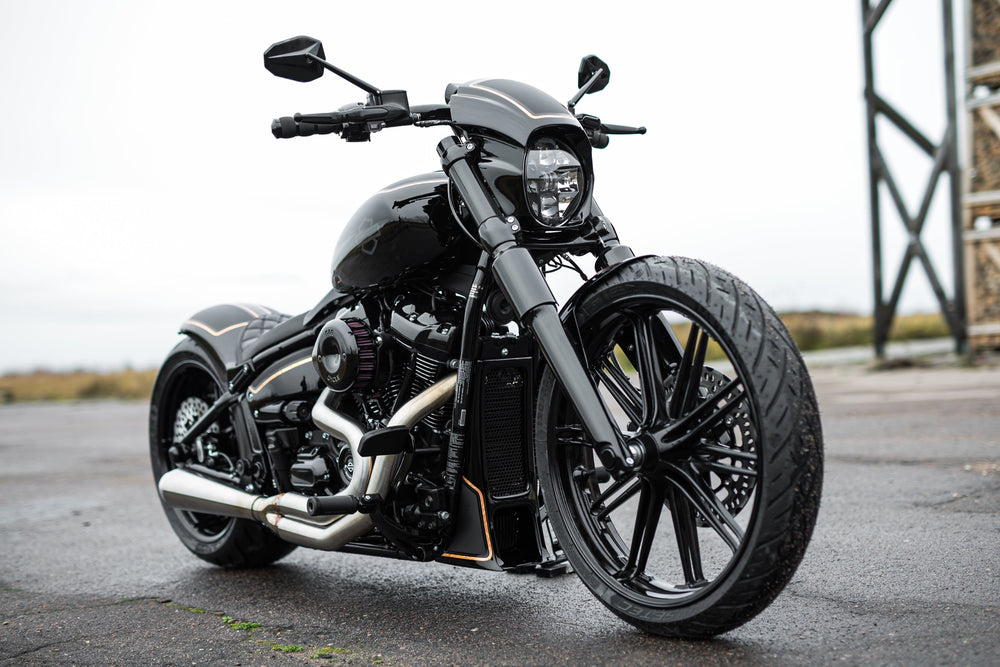 Biker's Choice Fork Tube Covers For Harley Softail / Touring 1986-2017 Biker's Choice Fork Tube Covers For Harley Softail / Touring 1986-2017
