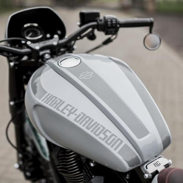 H-D Sportster Gas Tank Cover and Console Kit "Tear-Drop"