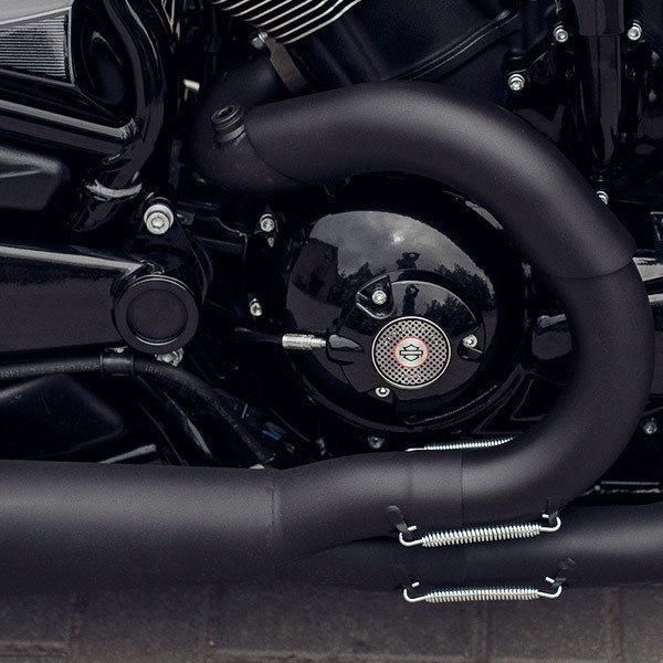 Harley-Davidson All V-Rod Swingarm Pivot Cover Kit Black Anodized Accessories