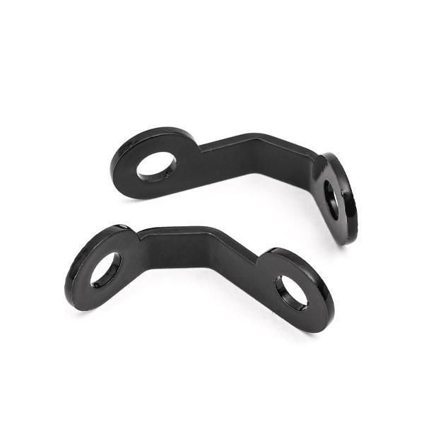 Front Turn Signal Relocation Kit For Harley 39mm 49mm Sportster FXR FXD Dyna BLK | UK Front Turn Signal Relocation Kit For Harley 39mm 49mm Sportster FXR FXD Dyna BLK | UK