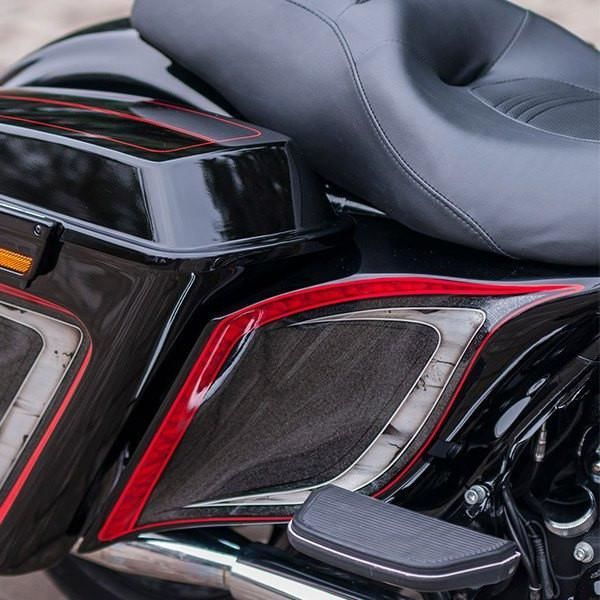 Harley-Davidson Stretched Extended Side Covers 09-13 Wave